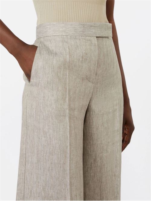 Linen pants MAX MARA | 2611131012600MXMDESERTO002